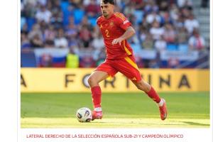 开云体育官网登录-截胡官方：马竞与阿尔梅里亚达协议，签下22岁右后卫布比利