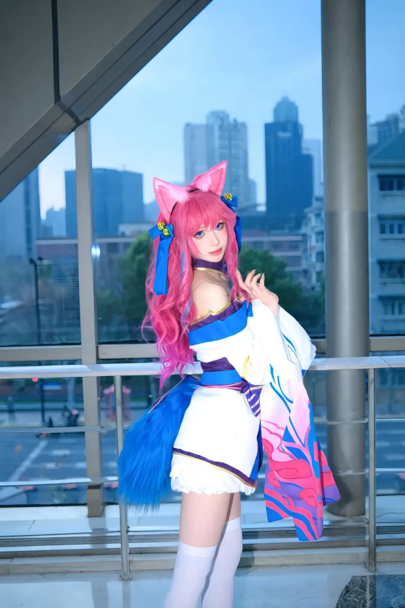 开云体育注册入口-阿狸cos：晚上好，国服自定义对线阿狸